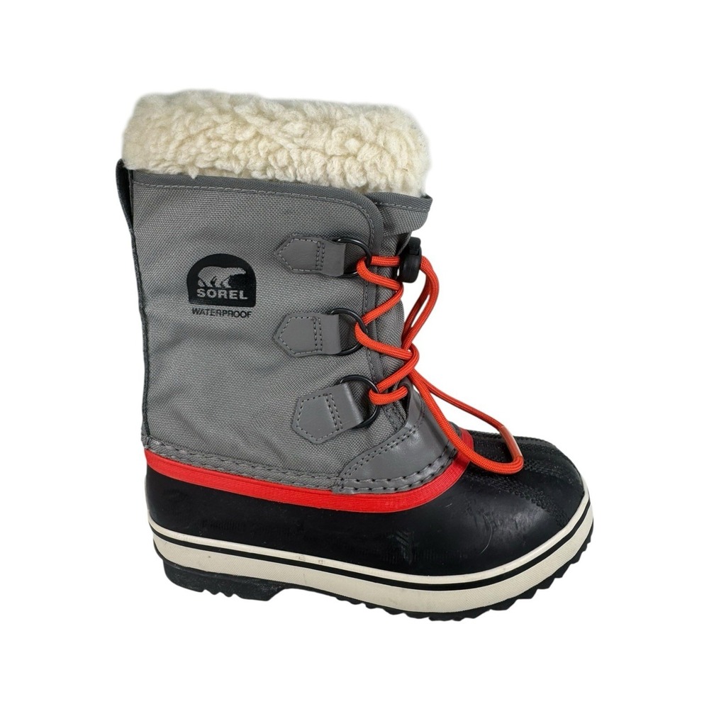 Sorel Yoot Pac Nylon‎ Quarry Winter Boots Sail Red Size 1 No Box